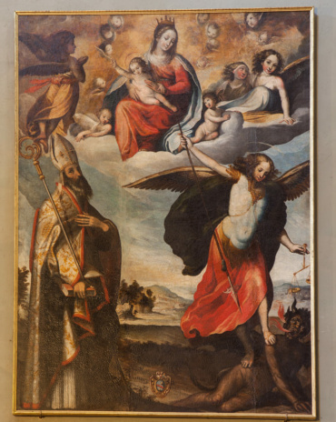 Francesco_Madonna e San Michele